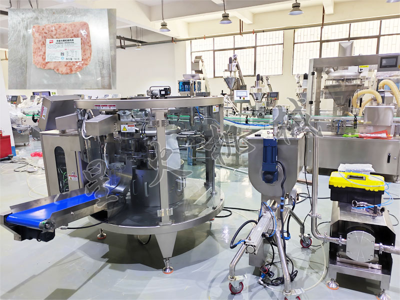 成都星火肉滑自動包裝機(jī)實(shí)拍圖